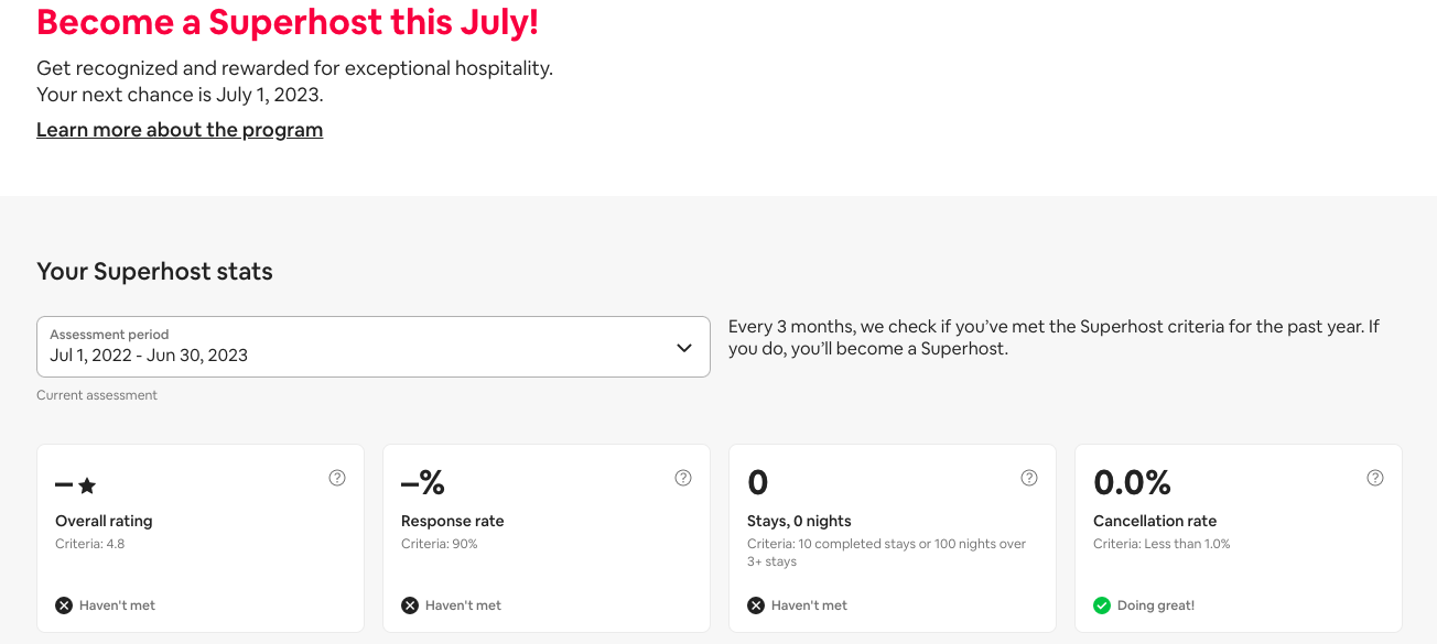 Airbnb Superhost Maintenance