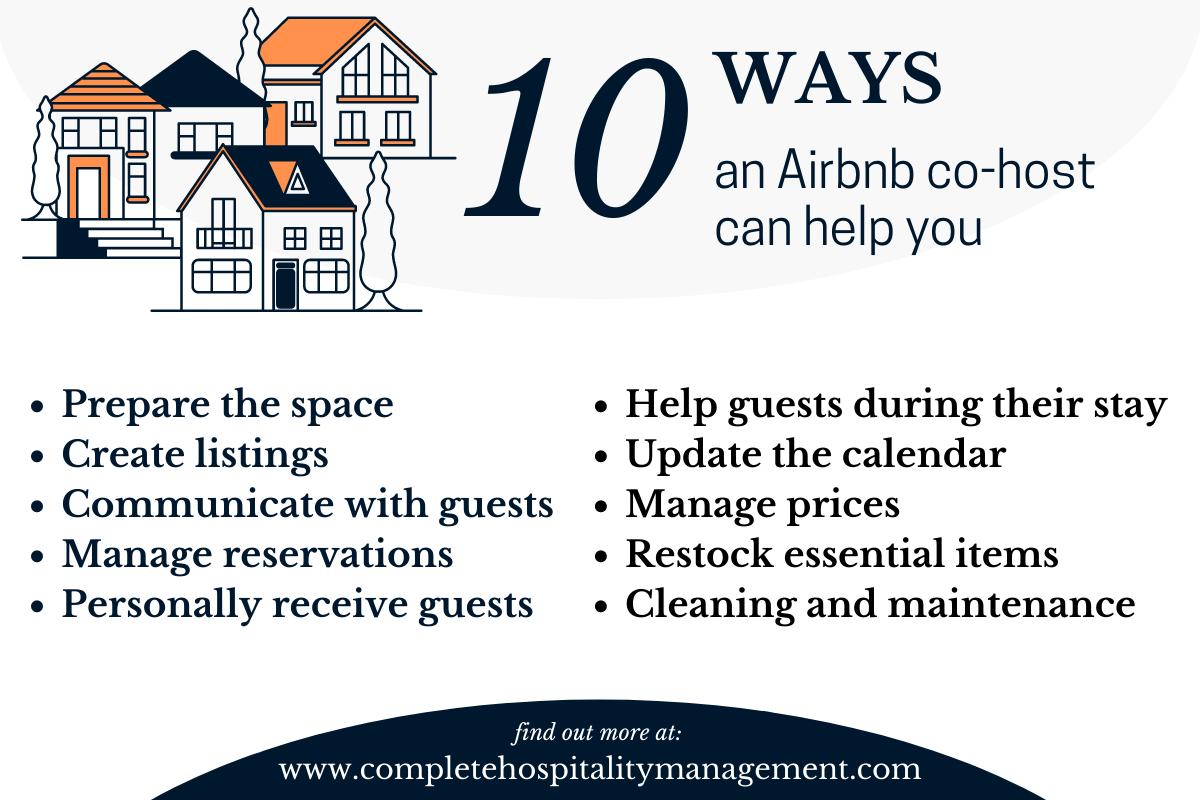 Airbnb co-hosting responsibilities