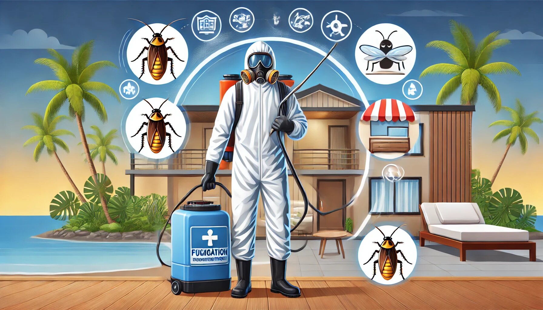 Professional Fumigation for Vacation Rentals