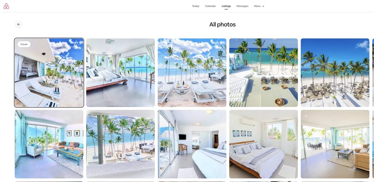 Airbnb Advertising - Photo Arrangement