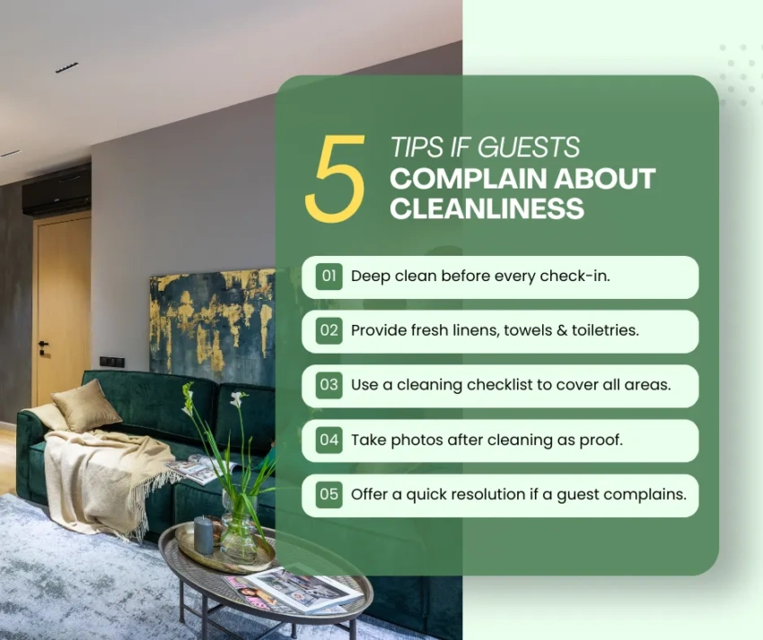 5 Tips to Avoid Cleanliness Complaints