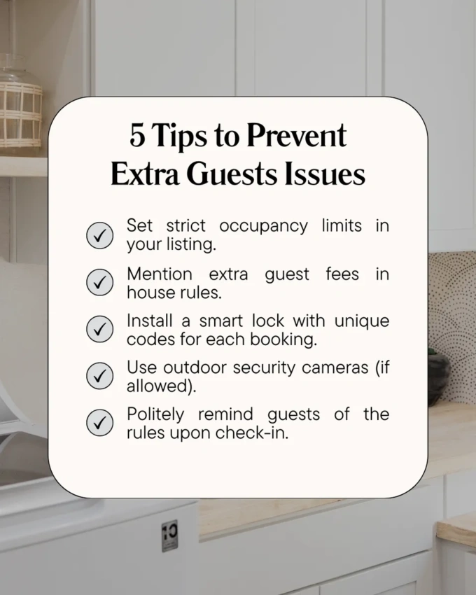 5 Tips to Prevent Extra Guests Issues