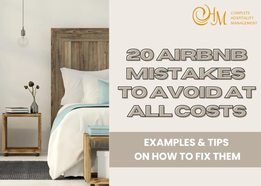 Airbnb Mistakes to Avoid