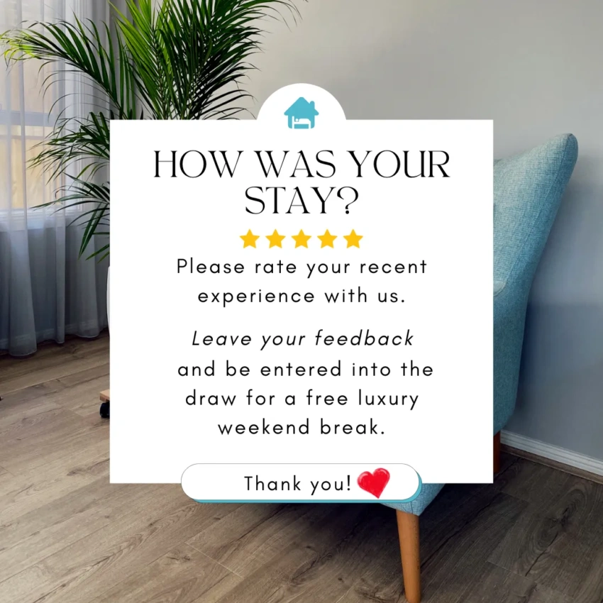 Review request on Airbnb