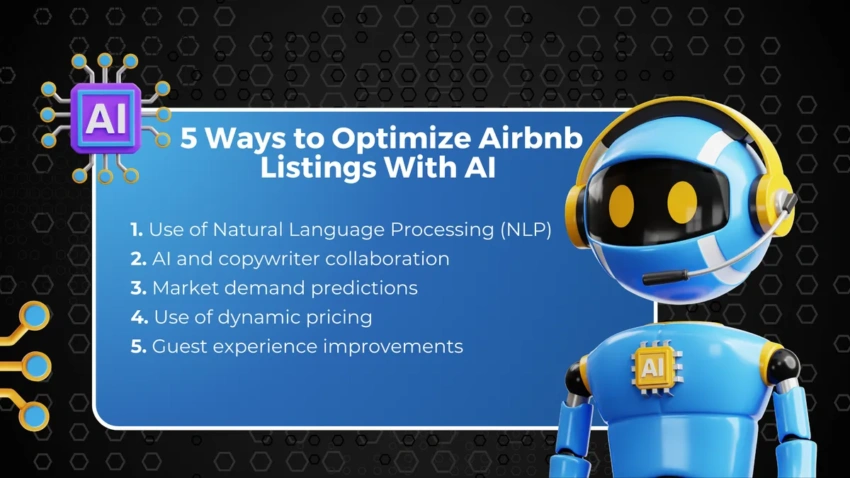 5 ways to optimize Airbnb listings with AI