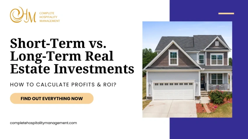 Short-term vs. long-term real estate investments