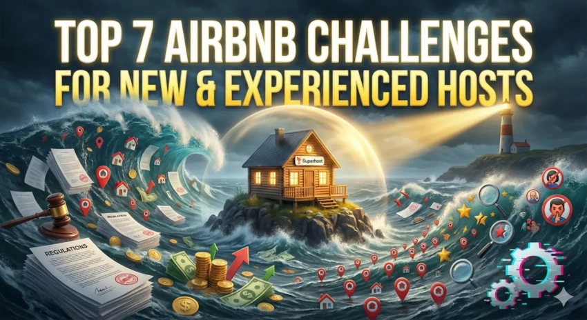 Top 7 Airbnb challenges for new and experienced hosts