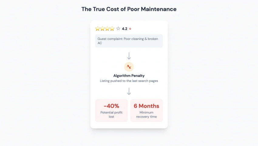 The financial cost of poor maintenance that prompts owners to change property management company