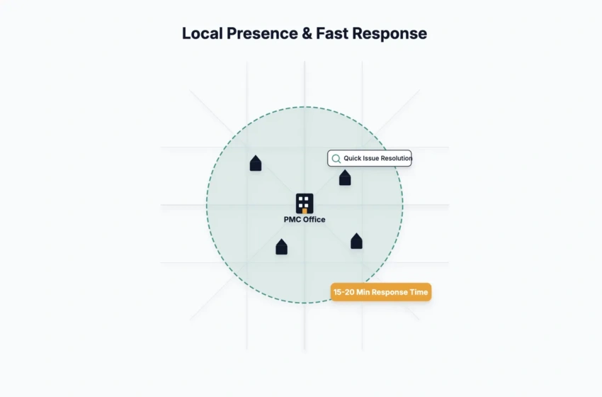 Map showing 15-minute local response time in Punta Cana